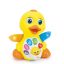 Moni műanyagjáték zenélő táncoló kacsa sárga