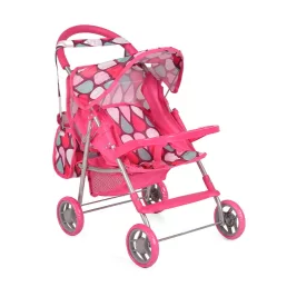 Moni toys mini játék babakocsi