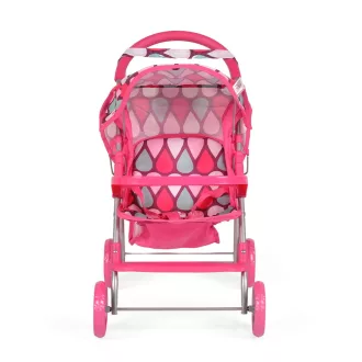 Moni toys mini játék babakocsi
