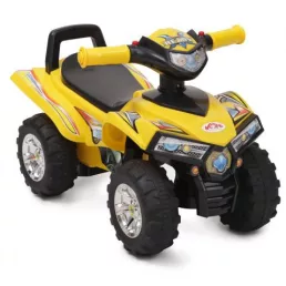 Moni ráülős quad atv bébitaxi sárga