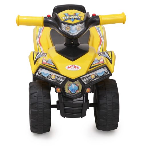 Moni ráülős quad atv bébitaxi sárga