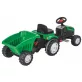 Pilsan traktor pedálos trélerrel 07316 zöld