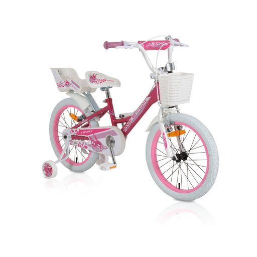 Byox Bicikli byox lovely gyerek kerékpár 18as pink