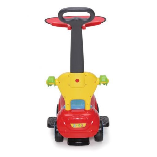 Moni panda bébitaxi napfénytetővel piros