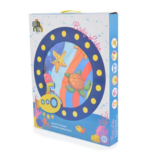 Moni játszószőnyeg baby like tengeri állatos játékhíddal