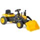 Pilsan traktor homlokrakodós fekete/sárga
