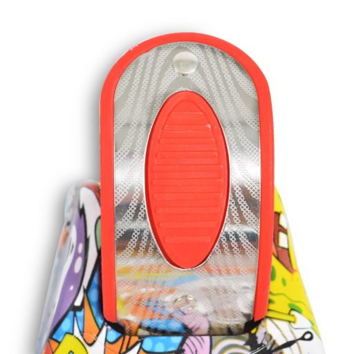 Byox rapture roller elöl dupla kerekes piros