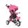 Byox flexy lux tricikli szülőkaros pink