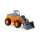 Polesie traktor tolólapáttal narancs/szürke