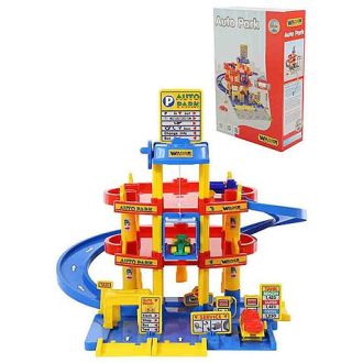 Polesie műanyagjáték parkoló 3 szintes színes