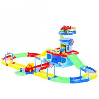 Polesie műanyagjáték repülőtér utcával