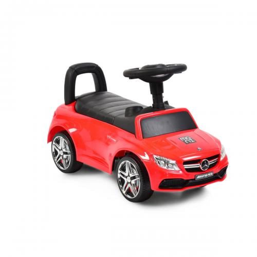 Mercedes merci ráülős kisautó piros