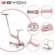 BYOX Tristar roller 3in1, szülőkarral, üléssel 20kg/50kgig pink
