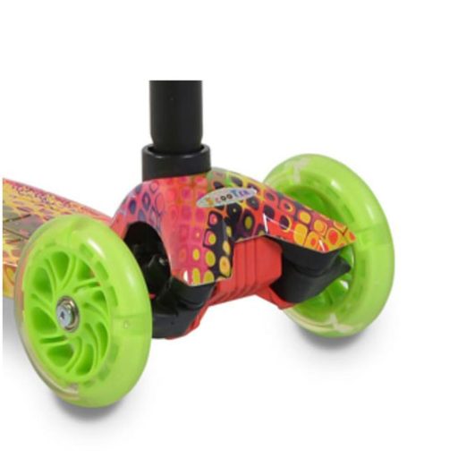 Byox rapture roller elöl dupla kerekes zöld