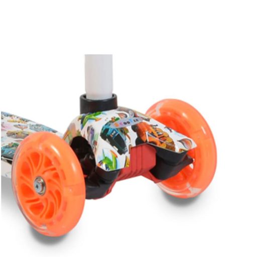 Byox rapture roller elöl dupla kerekes narancs