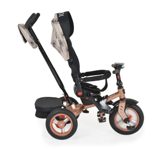 Byox tornado szülőkaros tricikli 25kg ig 360f forgatható bézs