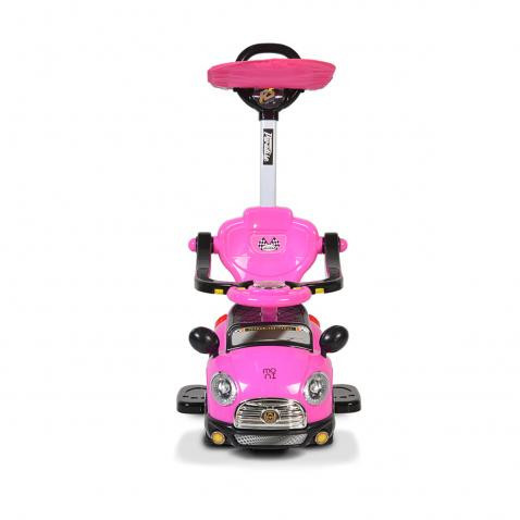 Moni paradise bébitaxi napfénytetővel pink