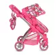 MONI Vicky babakocsi játék babának pink