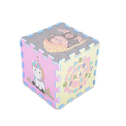 MONI Habtapi 9 db-os puzzle pasztel állatos