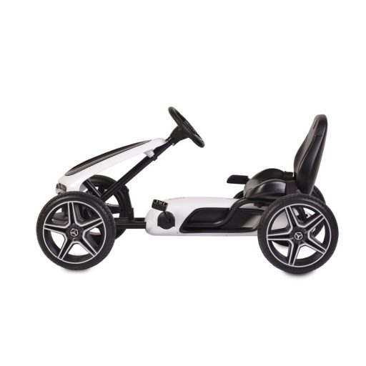 Mercedes gokart mercedes pedálos autó fehér