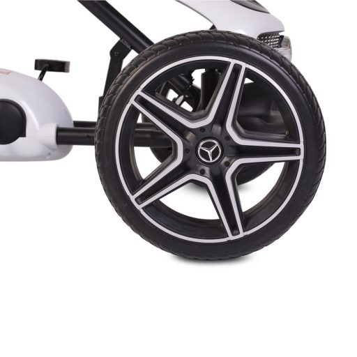 Mercedes gokart mercedes pedálos autó fehér