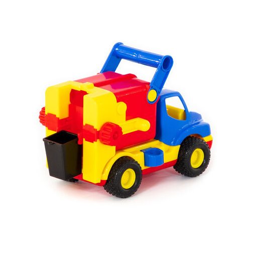 Polesie szétszedhető kukásautó színes