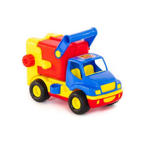 Polesie szétszedhető kukásautó színes