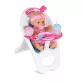 MONI Baba 36 cm-es szett etetőszékkel, tányérral