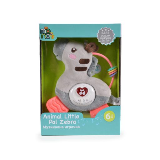 Moni toys stars zenélő játék zebra