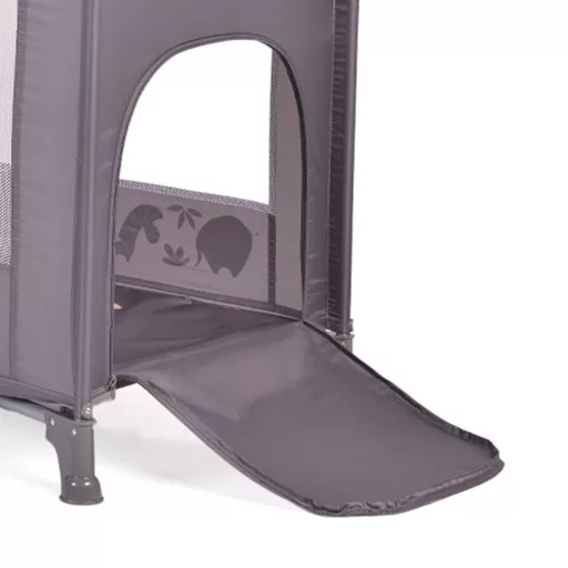 Cangaroo africa 1 szintes utazóágy 14 kg-ig szürke