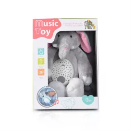 Moni toys lamp éjjeli lámpa elefánt plüss projector