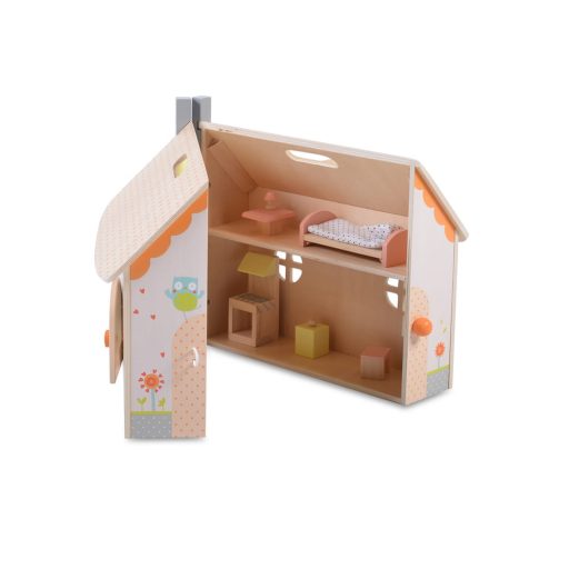 Moni toys babaház összecsukható 28,5x33x21,5 cm