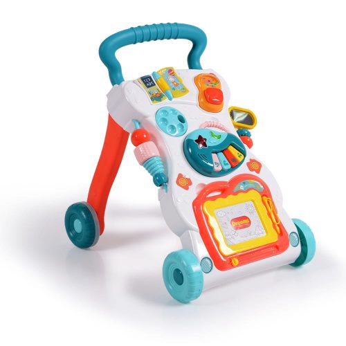 Moni toys dreams járássegítő műanyag 2in1 kék fogantyúval