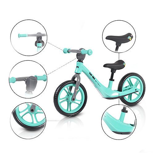 BYOX Go on futóbicikli türkiz