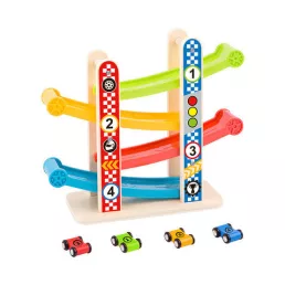 Tooky toy fa autópálya sliding tower