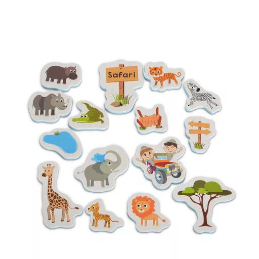 Habtapi sunta fürdőjáték puzzle safari állatokkal