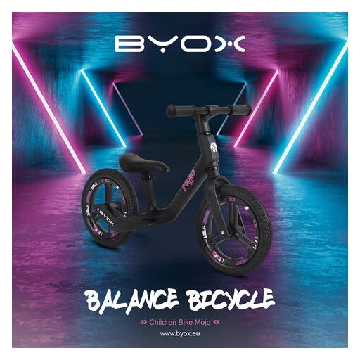 BYOX Mojo futóbicikli pink
