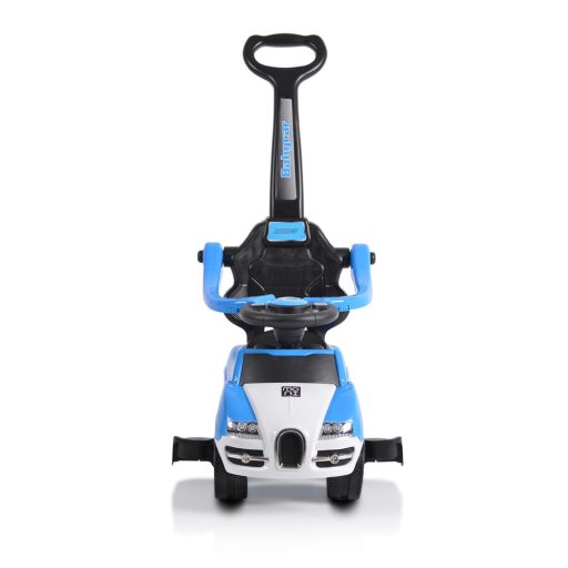 Moni rider beülős autó tolókarral kék