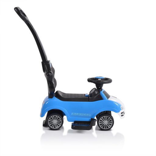 Moni rider beülős autó tolókarral kék