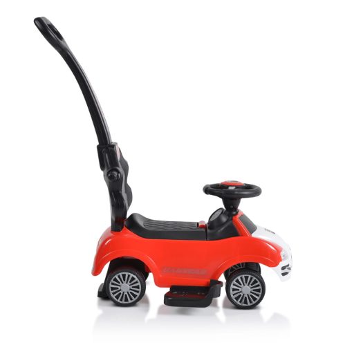 Moni rider beülős autó tolókarral piros