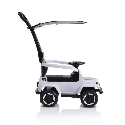 Moni bébitaxi police napfénytetővel fehér