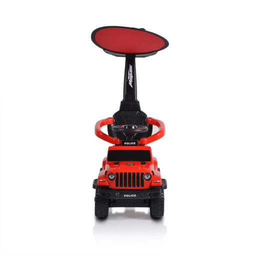 Moni bébitaxi police napfénytetővel piros