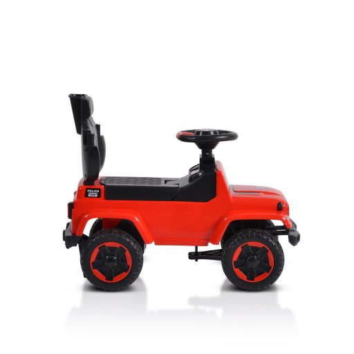 Moni bébitaxi police napfénytetővel piros