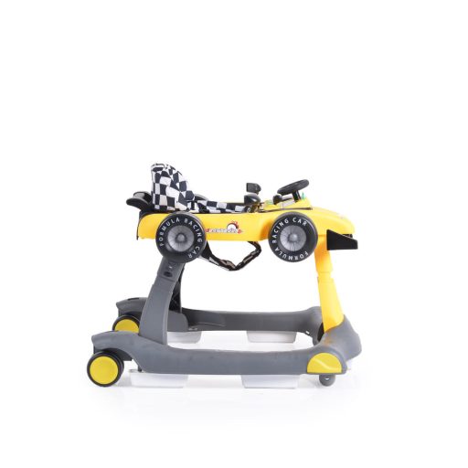 Cangaroo daytona bébikomp 2in1 rezgő, autós sárga
