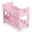 Moni toys emeletes babaágy játék babának pink