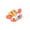 Moni toys műanyagjáték zenélő rák narancs