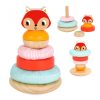 Tooky toy fa torony rókás 7 dbos szett