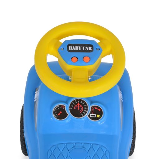 Moni toys keep zenélős bébitaxi kék