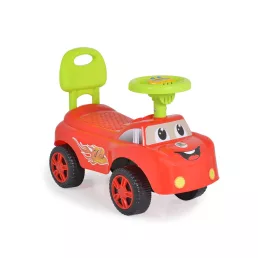 Moni toys keep zenélős bébitaxi piros