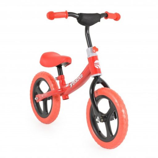 BYOX 2b futóbicikli carbonszálas, 20kgig, emelhető ülés piros